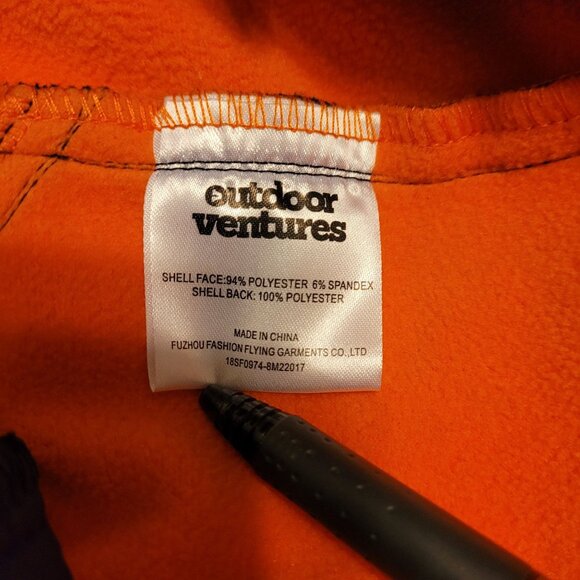 NWT Outdoor Ventures Black Fleece Lined Water Resistant Elastic Snow  Men Size L - Picture 5 of 10